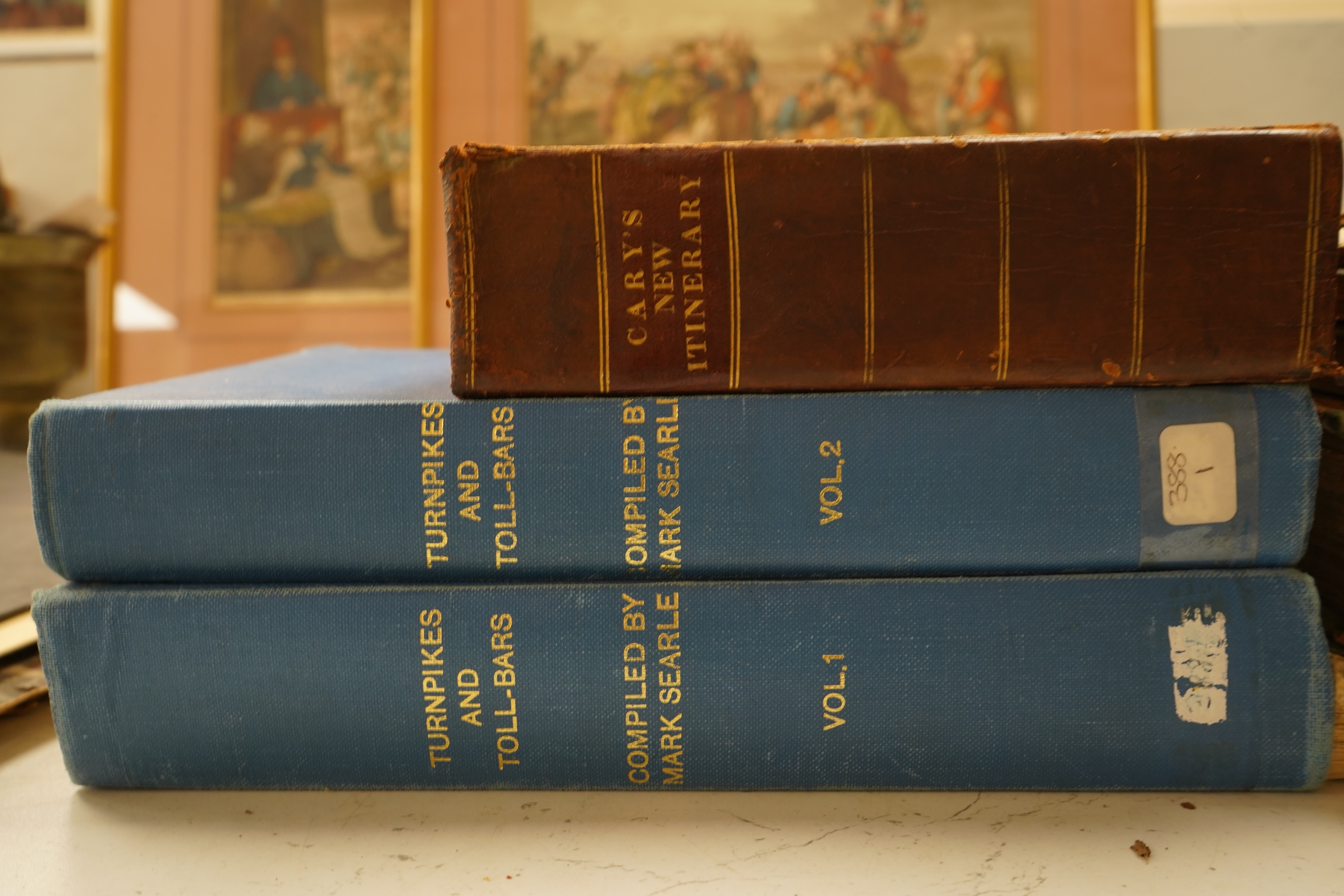 Mogg, Edward - Paterson's Roads ... all the Direct and Principal Cross Roads in England and Wales ... 18th edition (revised etc.). 9 folded maps; old gilt calf. 1826; Report for the Select Committee Appointed to Consider